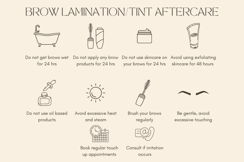 Brow Aftercare Athens, GA