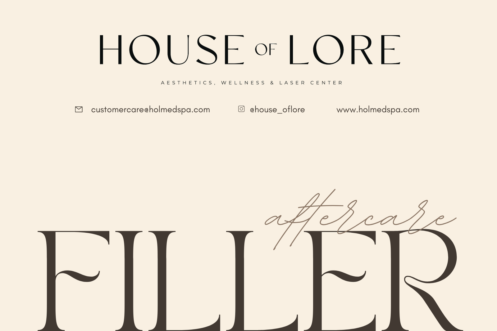 Filler Aftercare Athens, GA