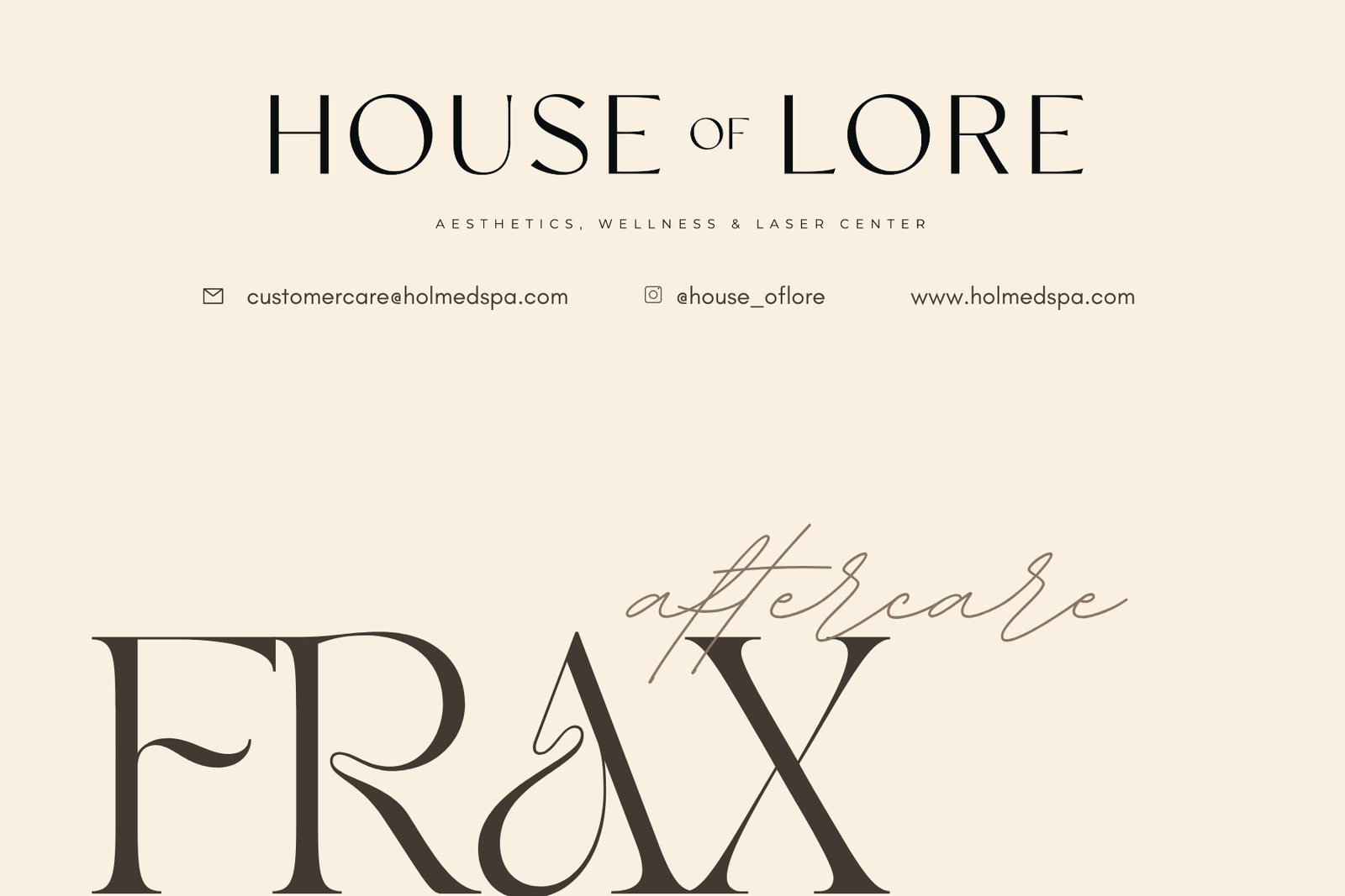 Fractionated Laser Aftercare Athens, GA