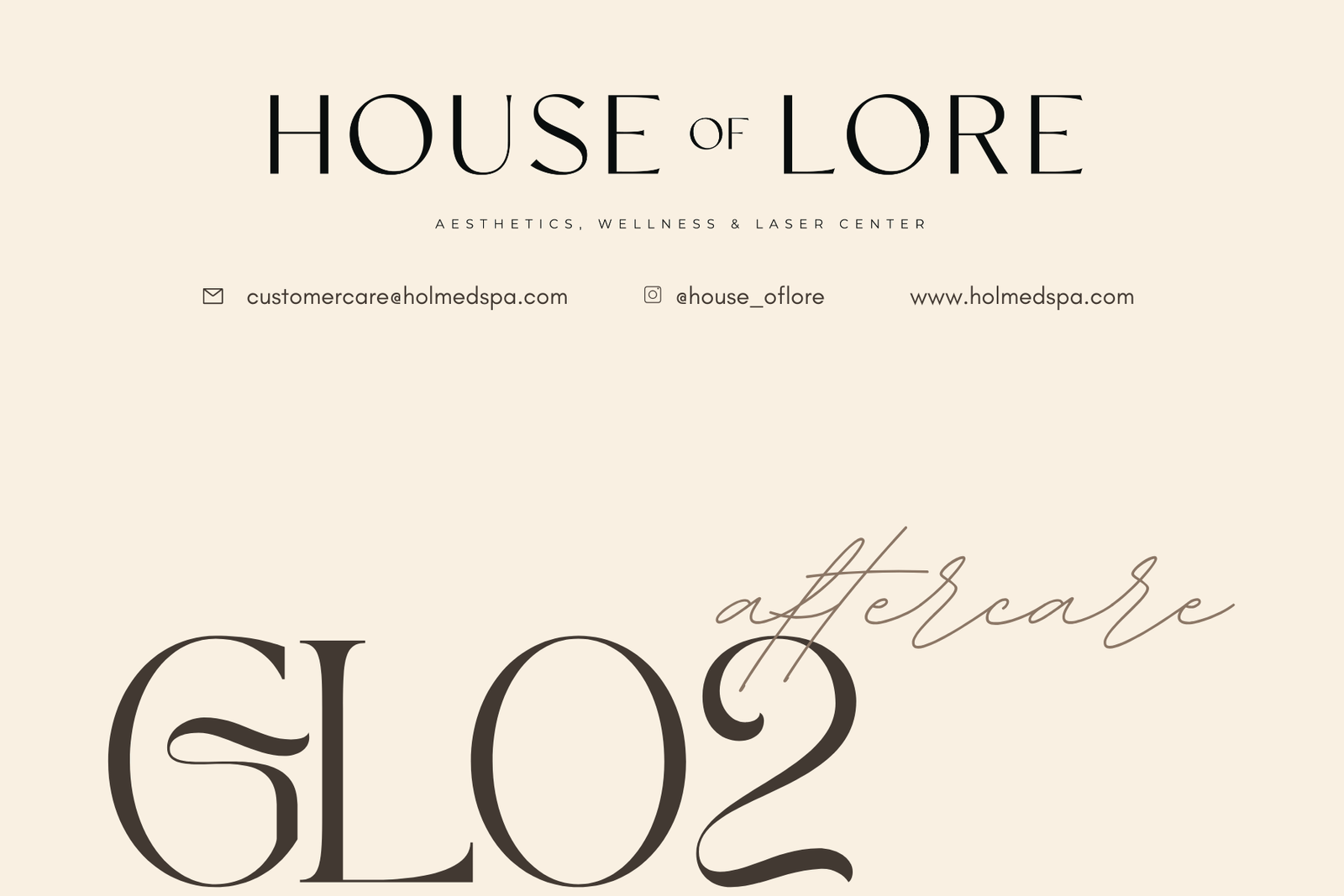 Glo2 Aftercare Athens, GA