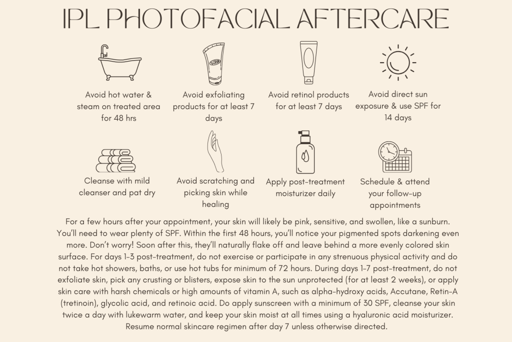 IPL Aftercare Athens, GA