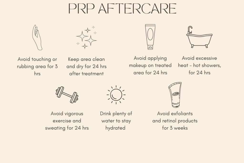 PRP Aftercare Athens, GA